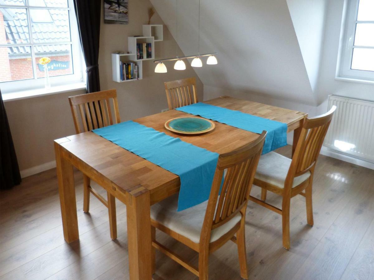 Haus Nordlicht Ferienwohnung *Bi A Maln* Nebel Eksteriør billede